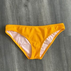 Yellow Bikini top and bottom